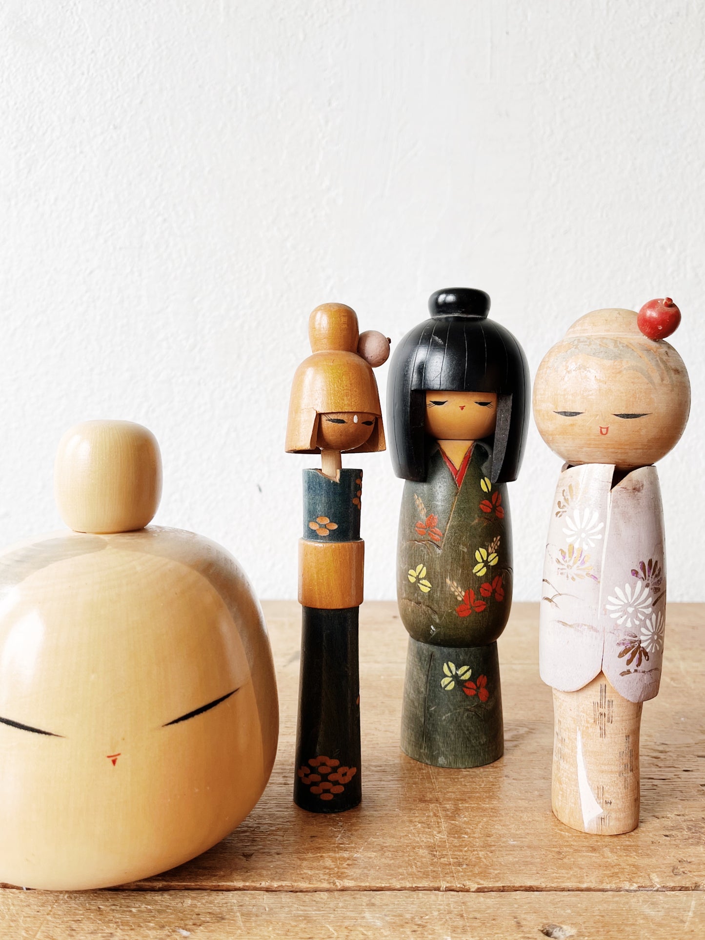 Vintage Kokeshi Doll