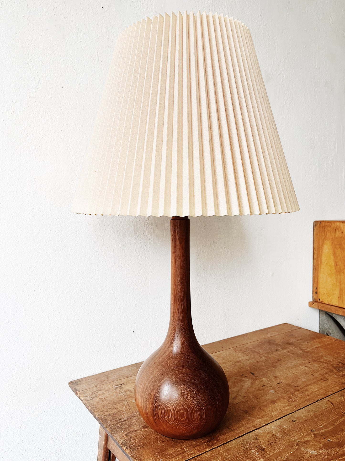 Mid Century Danish Teak Lamp