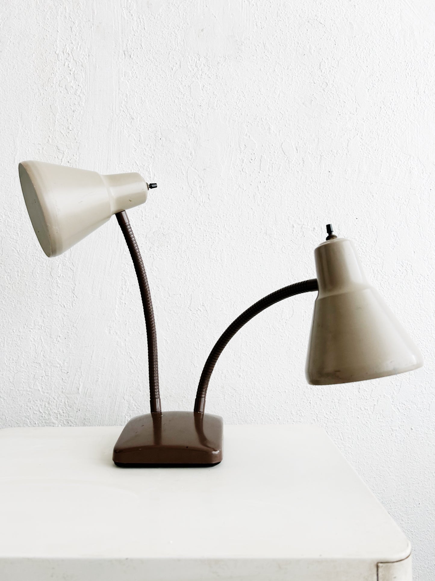 Mid Century Double Task Lamp