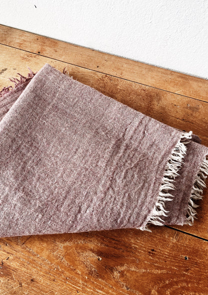 Double Weight Wool Gauze Throw or Shawl