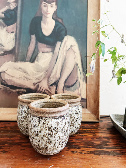 Vintage Speckled Planter