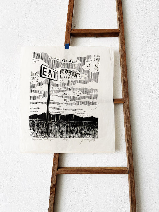Vintage Magill Screen Print