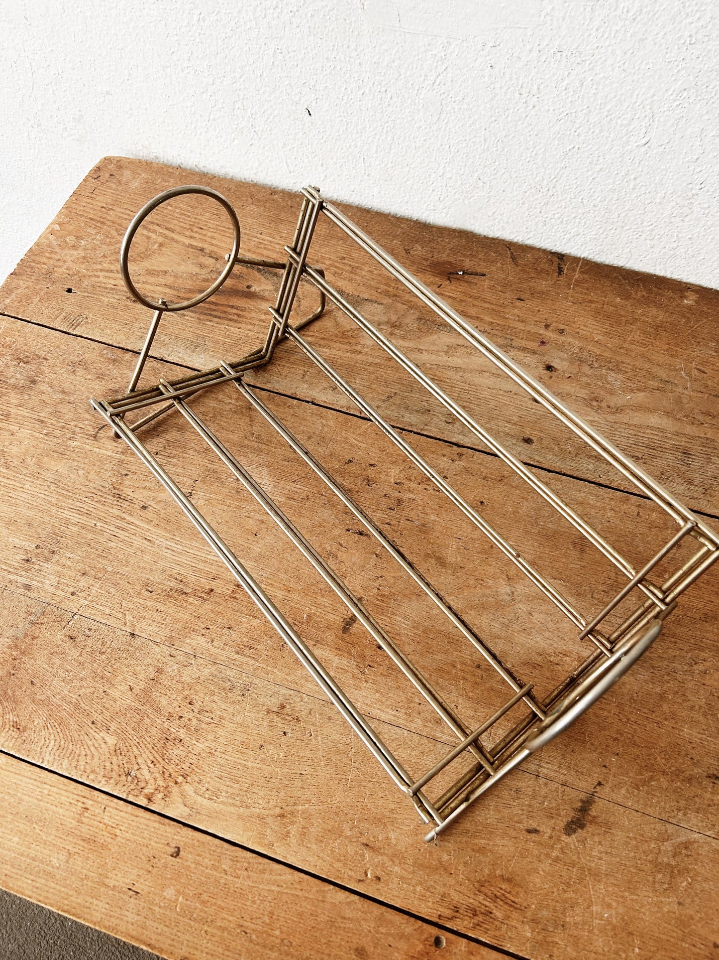 Vintage Expandable Book Rack