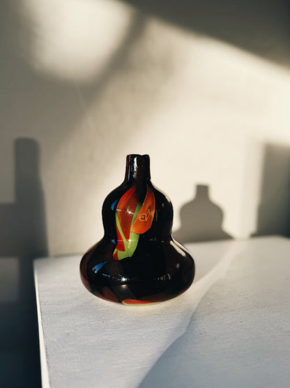 Murano Style Glass Vase