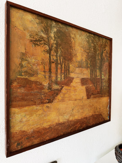 Mid Century Tonalist Landscape