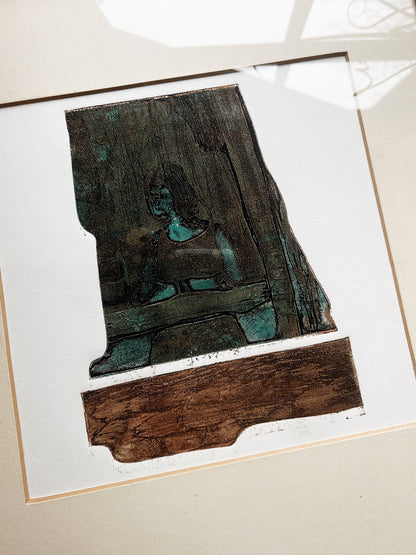 Vintage Dale Schmidt Snyder Etching