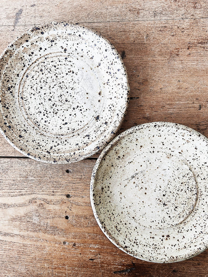 Pair of 9” Studio Pottery Plates