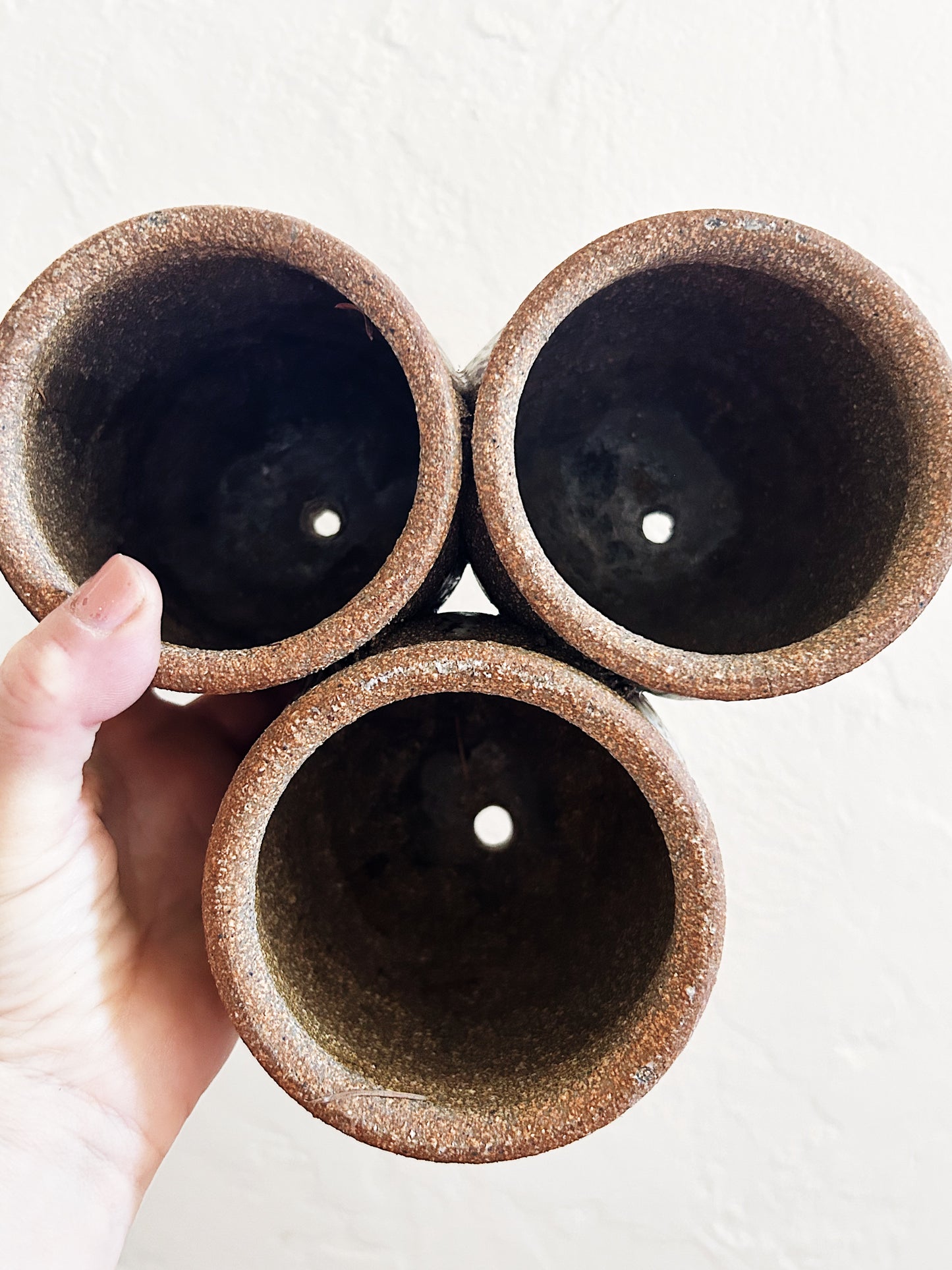 Vintage Speckled Planter