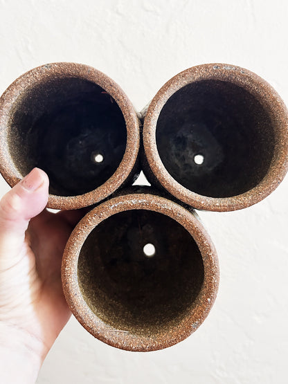 Vintage Speckled Planter
