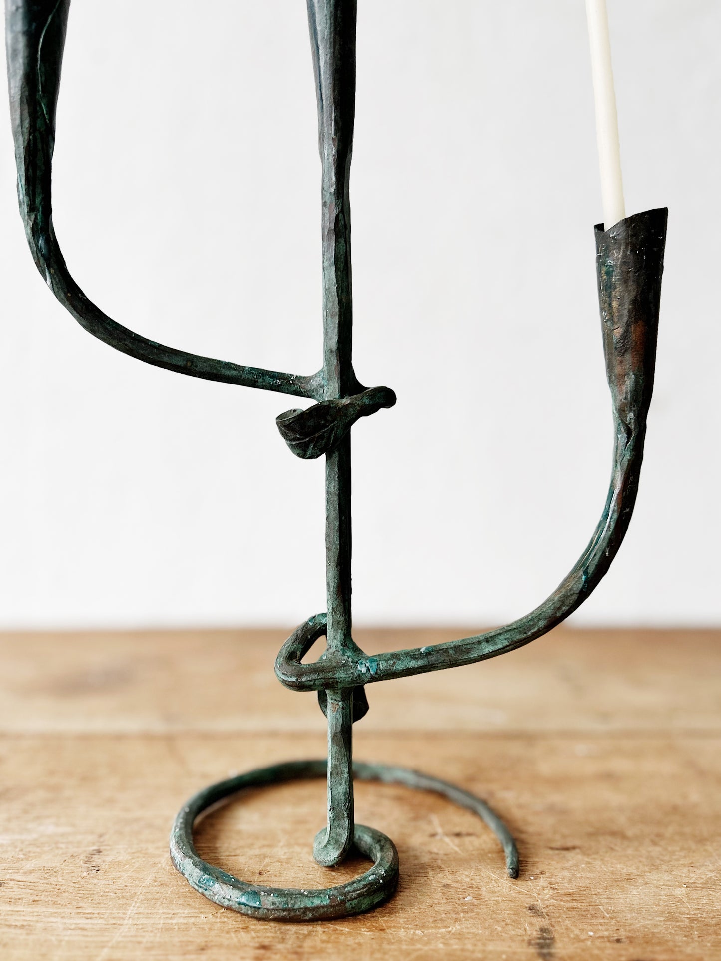 Vintage Brutalist Candelabra