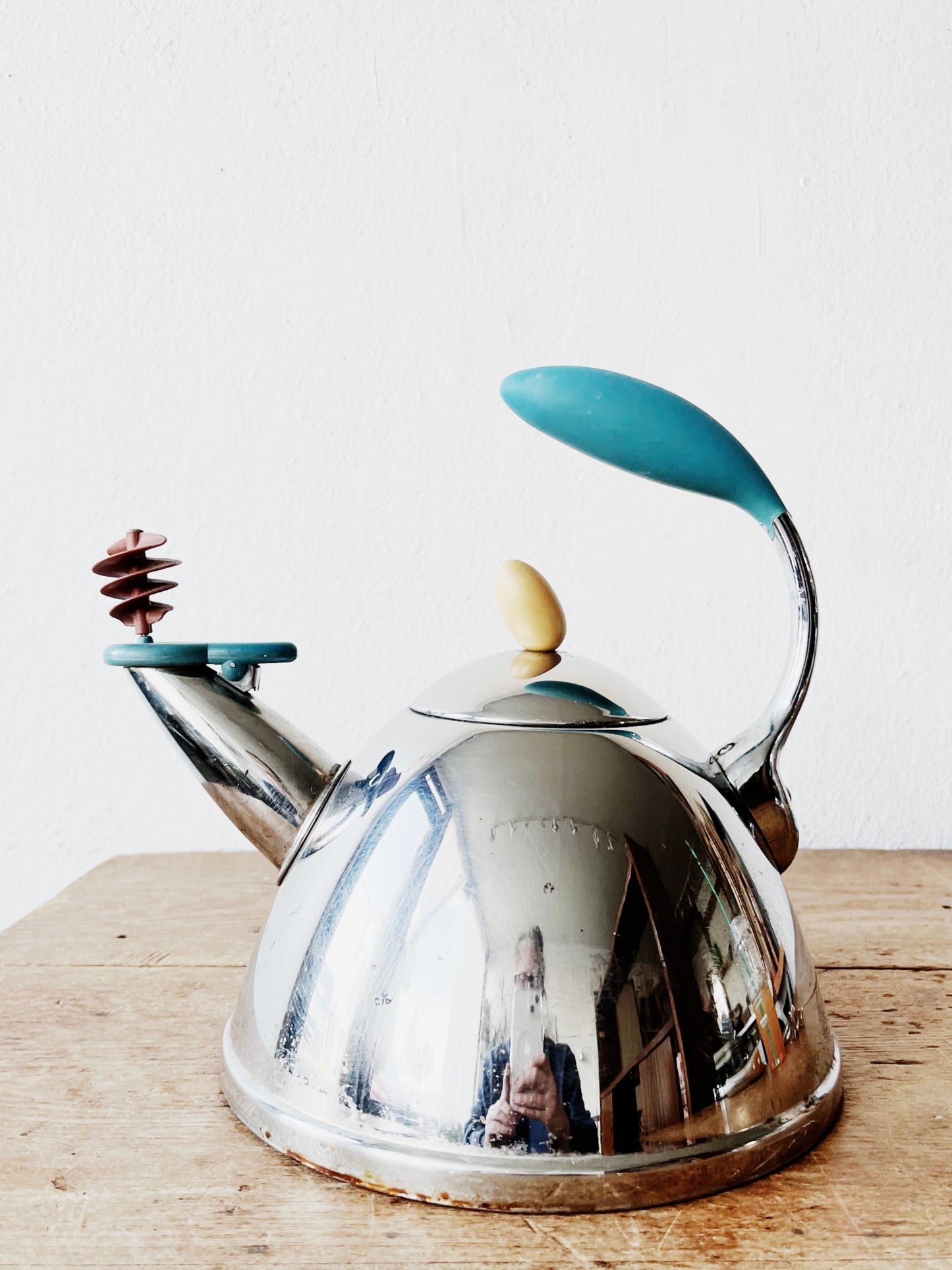 Vintage Alessi Teapot Post Modern Design