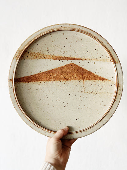 Large Vintage Ceramic Platter