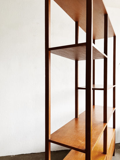 Mid Century Room Divider Shelf