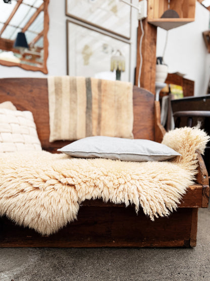Vintage Wool Sheepskin