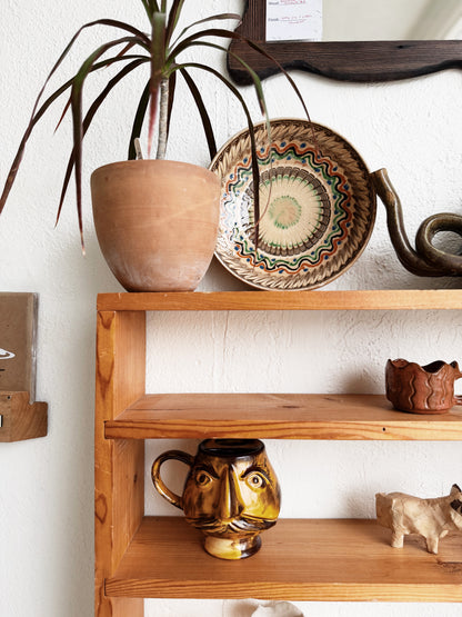 Vintage Romanian Clay Bowl