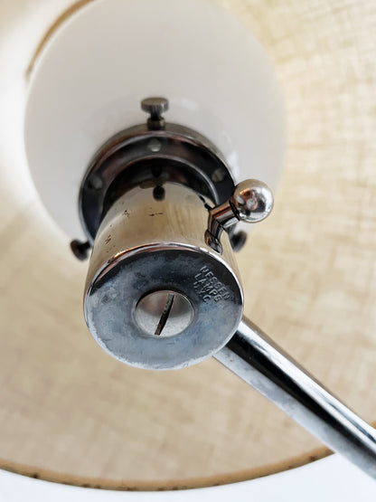 Walter Van Nessen Chrome Floor Lamp