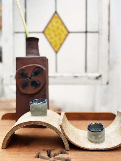 Vintage Hand Built Candelabra