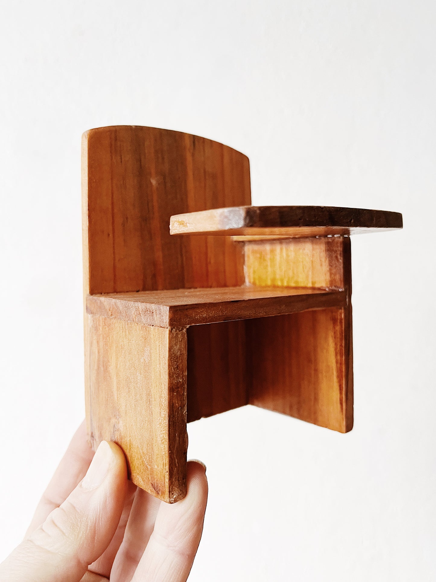 Handmade Miniature School Desk