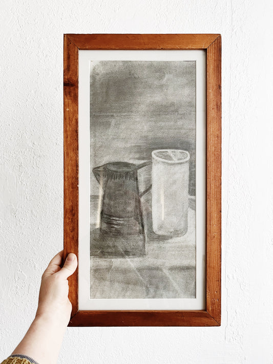 Original Charcoal Still Life