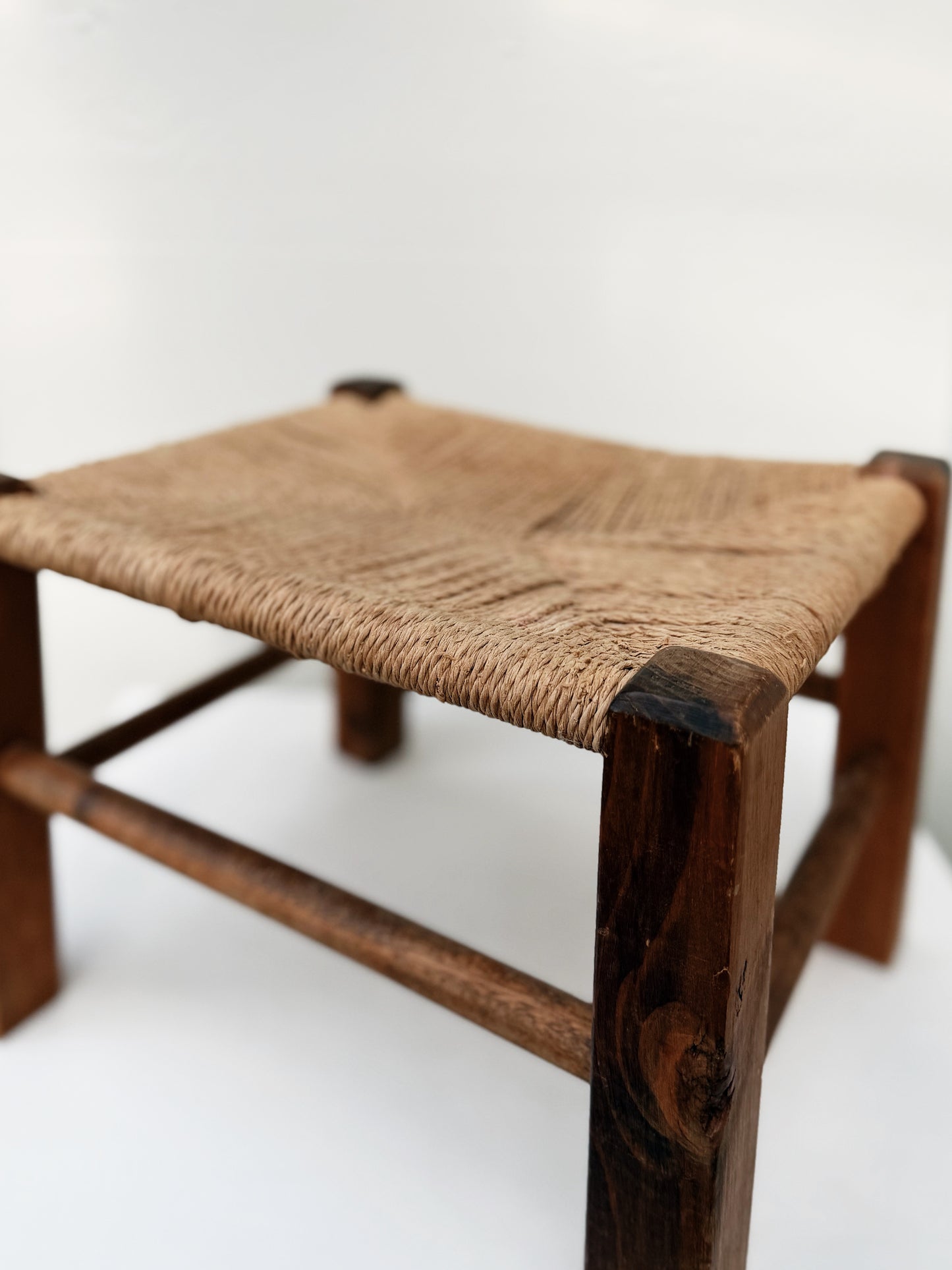 Antique Rope Stool
