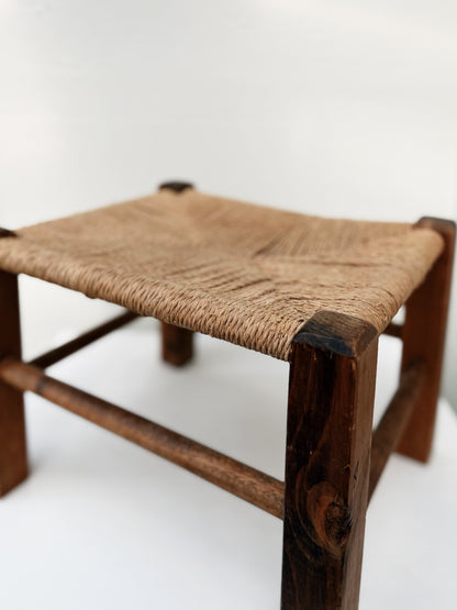 Antique Rope Stool