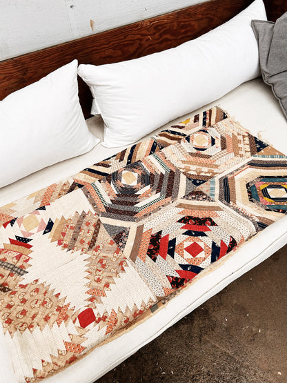 Stunning Antique Summer Quilt