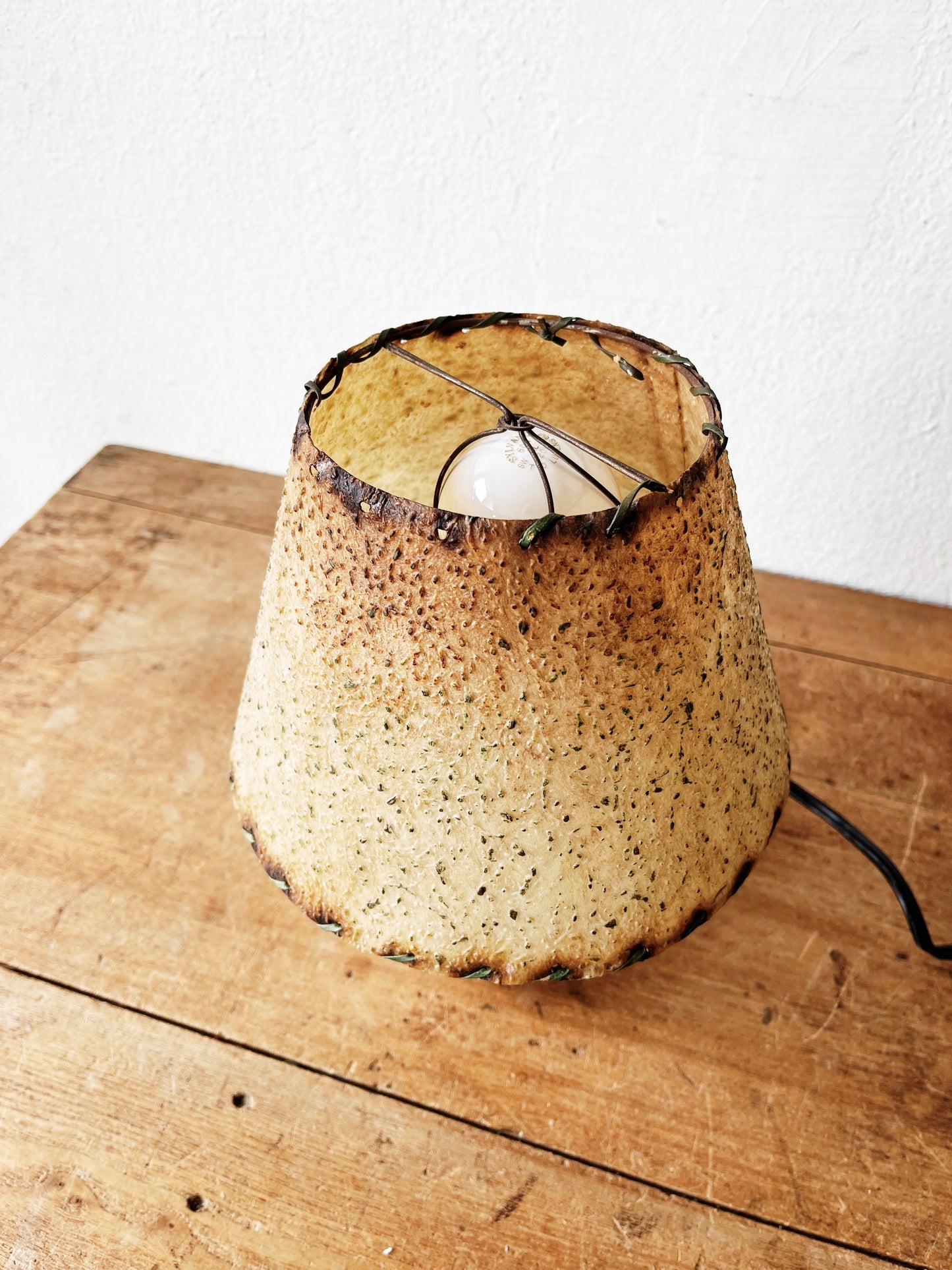 Vintage Ceramic Lamp and Shade