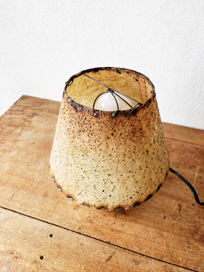 Vintage Ceramic Lamp and Shade