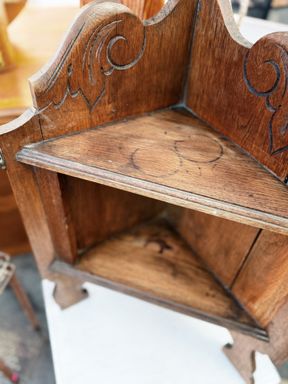 Eastlake Era Corner Hutch