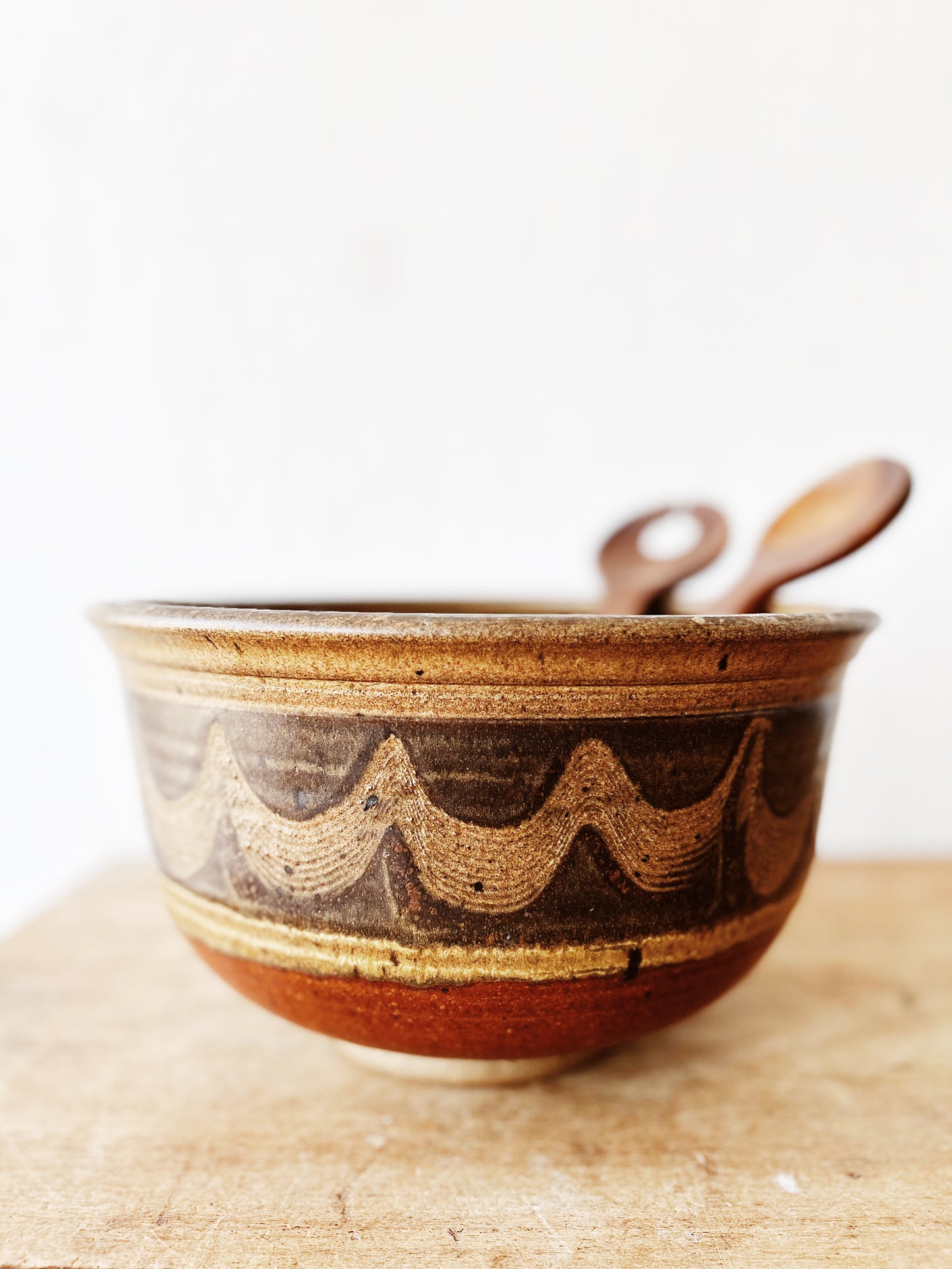 Vintage 1970s Fred Hamann Ceramic Bowl