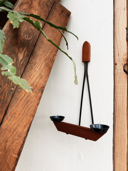 Vintage Dansk Candle Sconce
