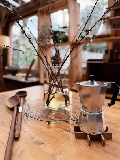 Vintage Wood Trestle Table