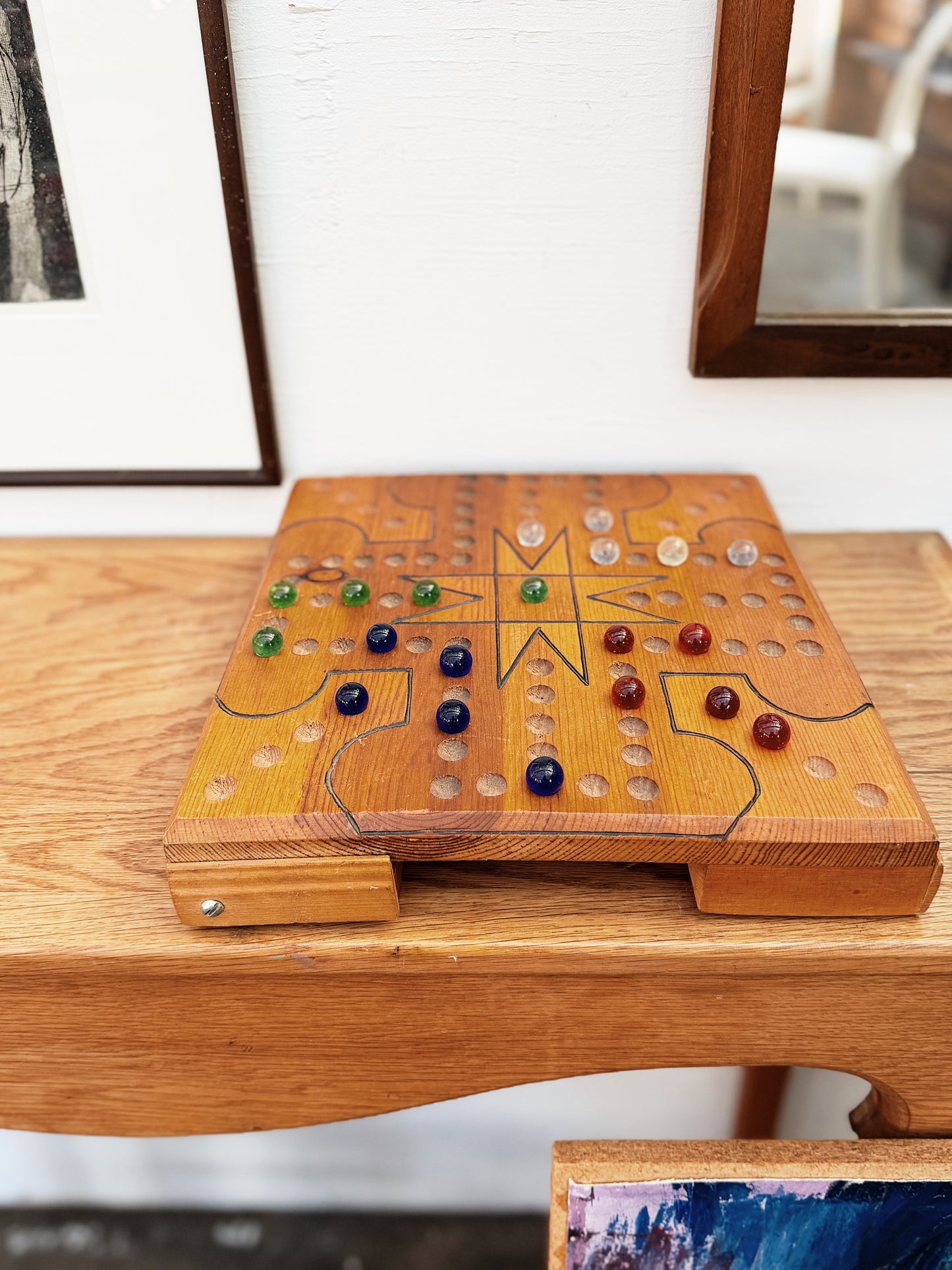 Handmade Marble Game