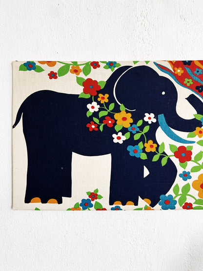 Vintage Danish Silkscreen Textile