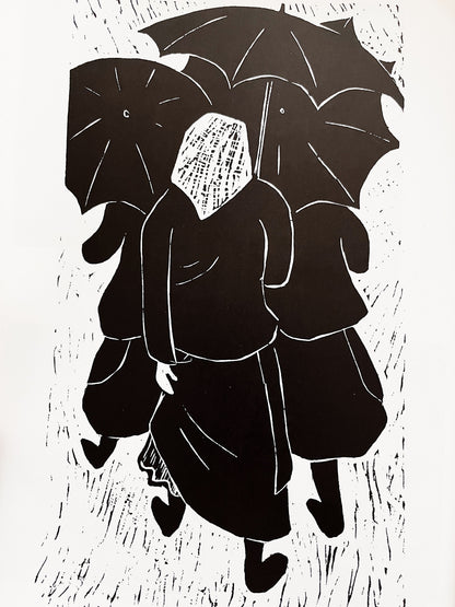Vintage Woodcuts Art Book