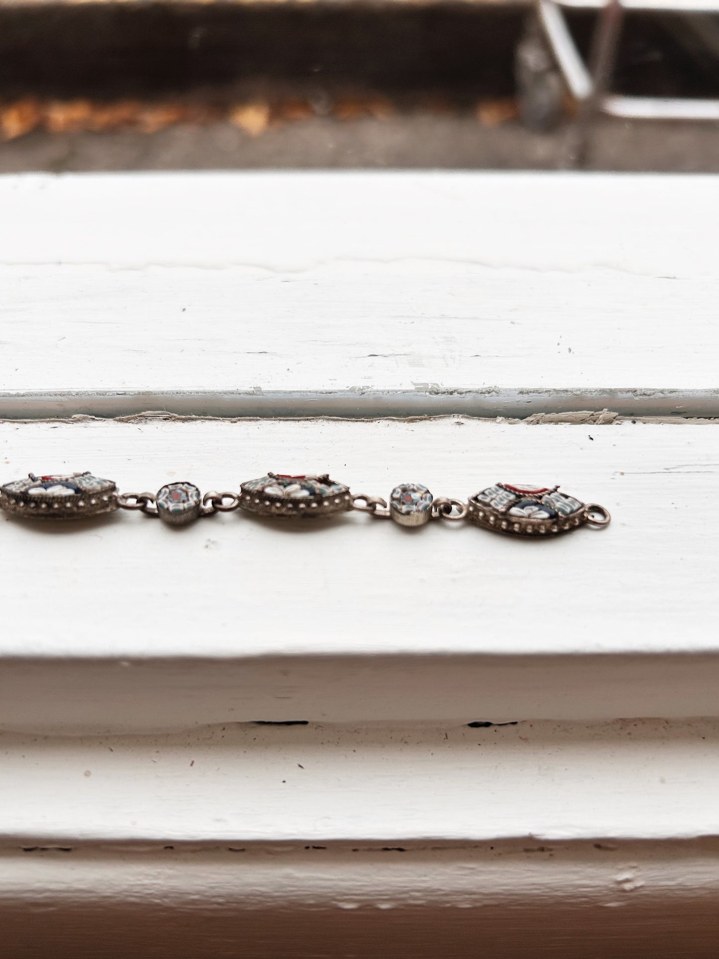 Vintage Italian Micro Mosaic Bracelet
