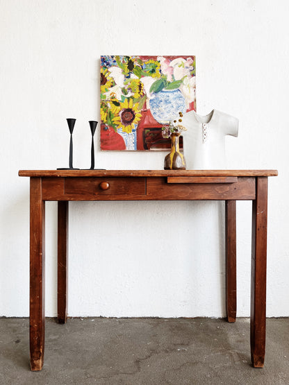 Simple Vintage Writing Desk