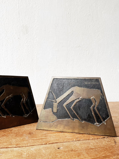 Mid Century Bookends