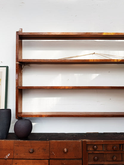 Antique Wooden Wall Shelf