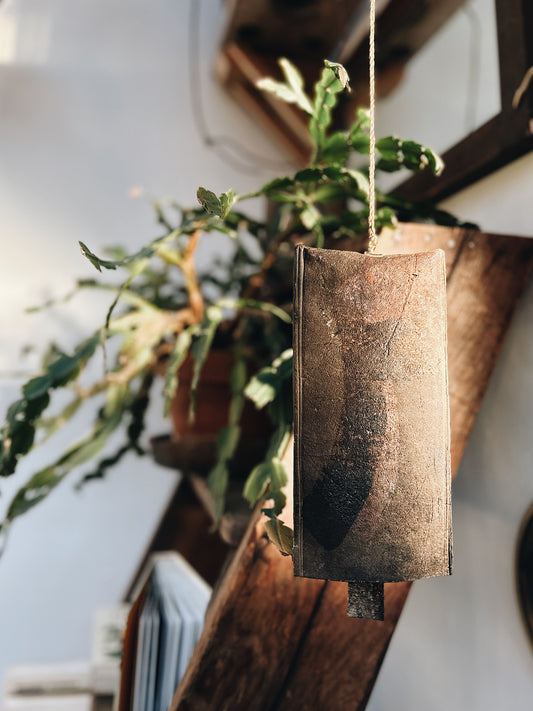 Handmade Raku Bell
