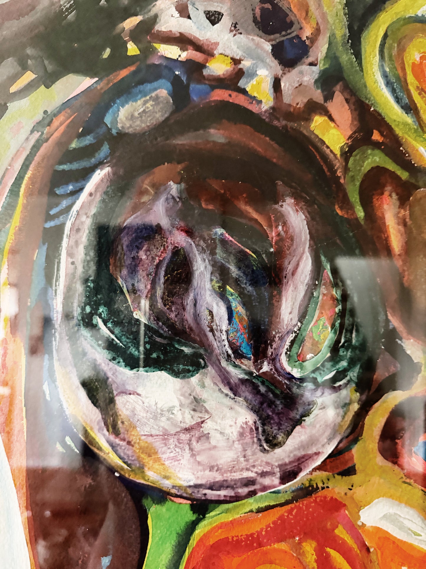 Original Dale Schmidt Mixed Media Painting