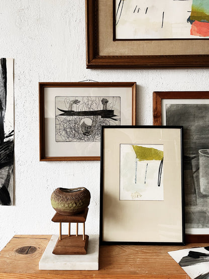 Vintage Mixed Media Artwork