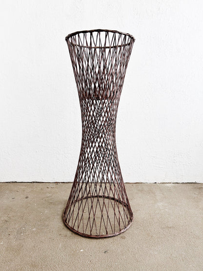 Tall Mid century Spun fiberglass Plant Stand