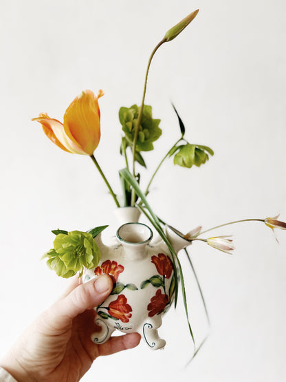 Antique Delft Tulip Vase