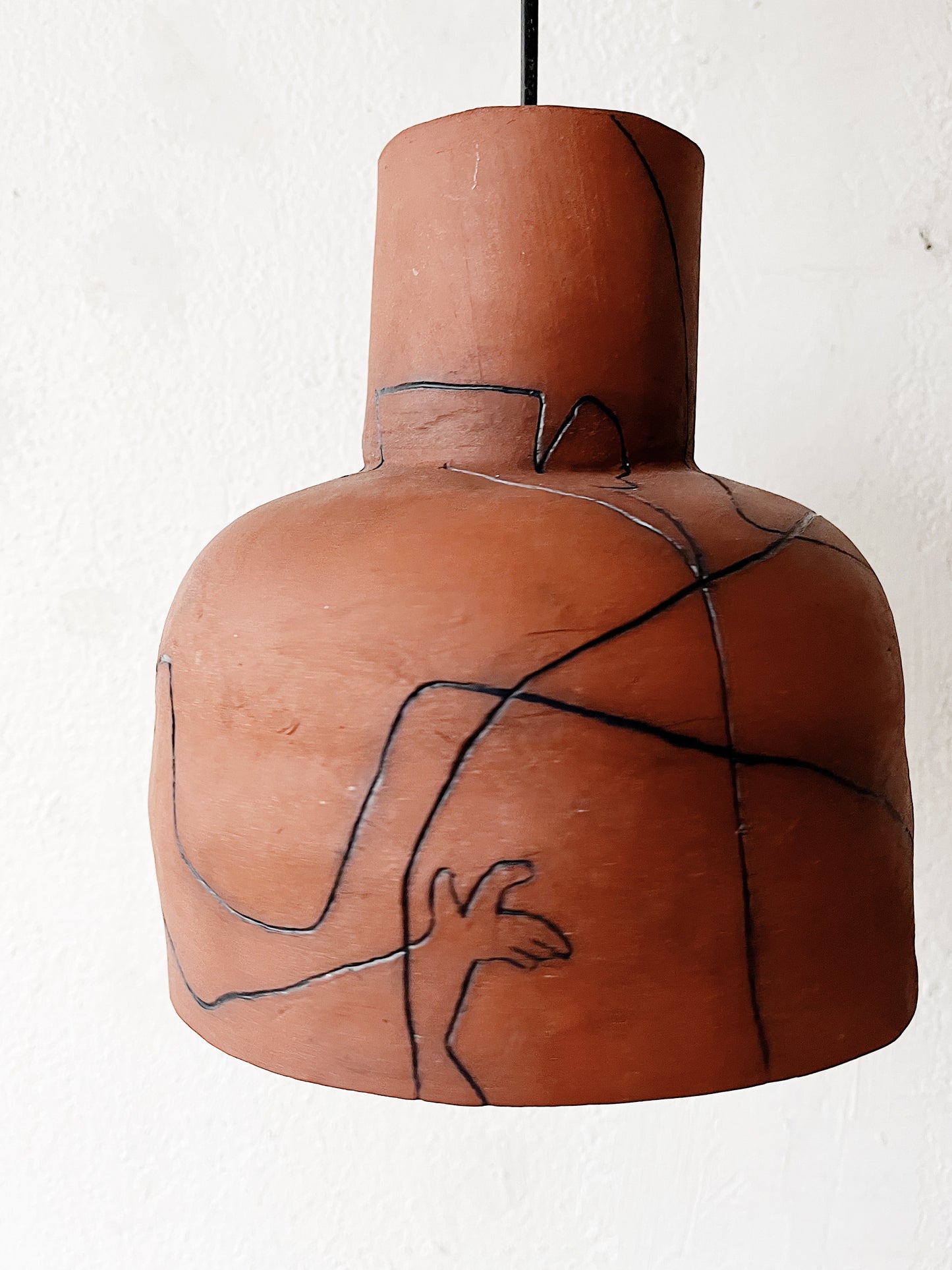 Rebecca Boraz Ceramic Pendant Lamp