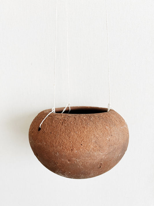 Hanging Vintage Terra Cotta Planter