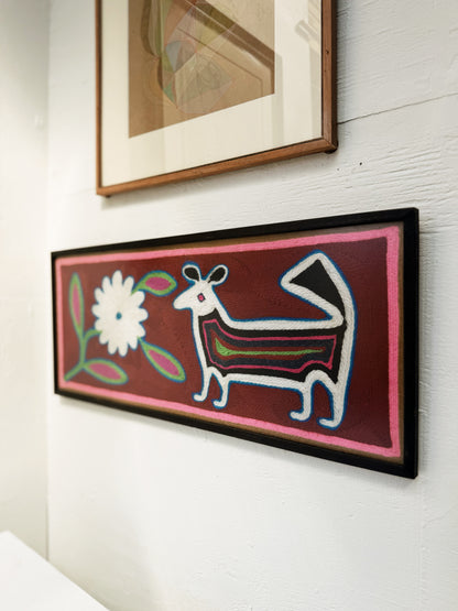 Vintage Huichol Folk Art