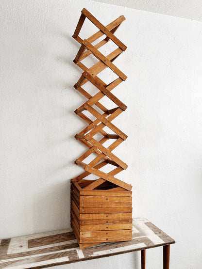 Giant Wood Accordion Sculpture