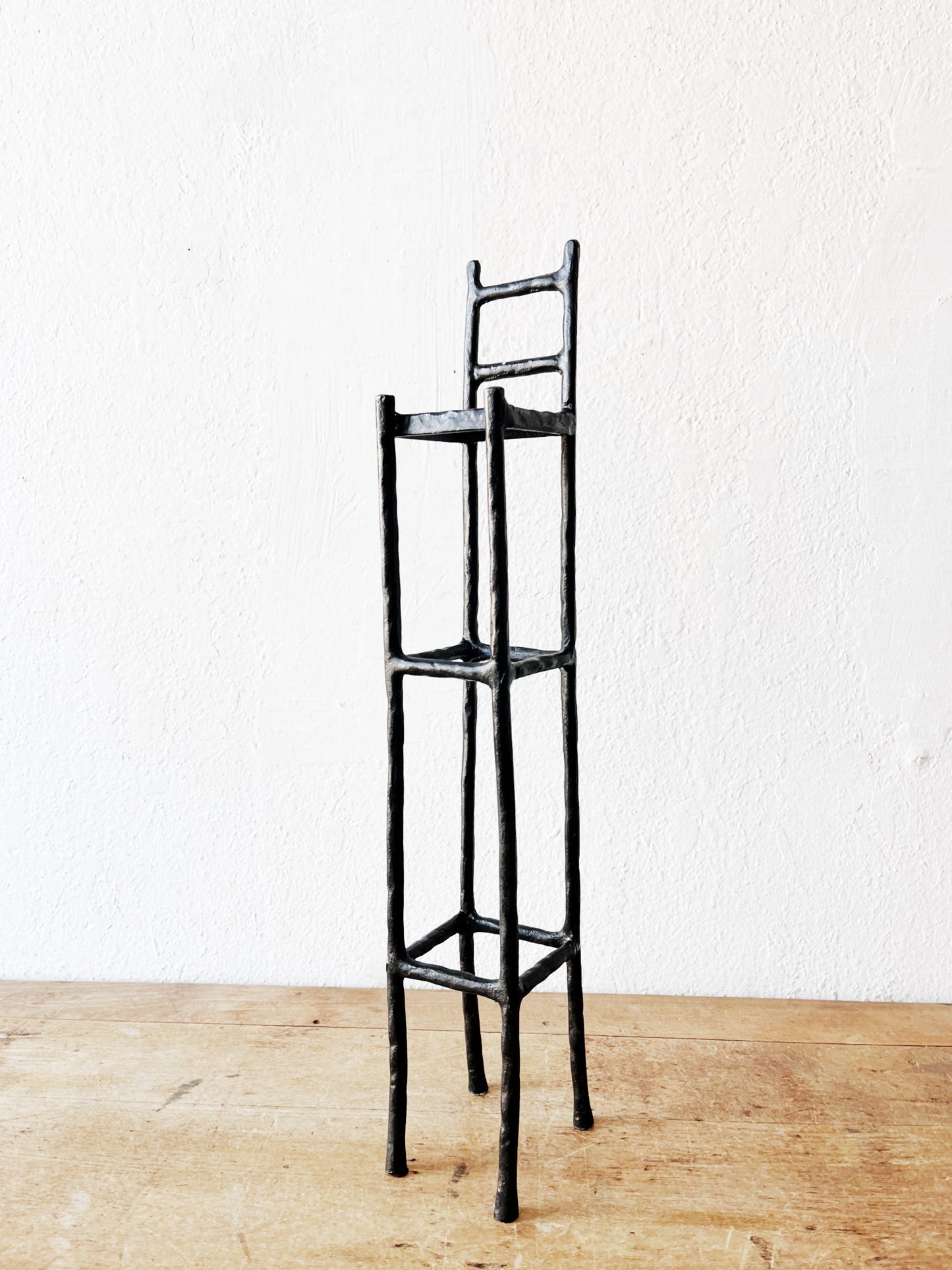 Cast Iron Chair Sculpture