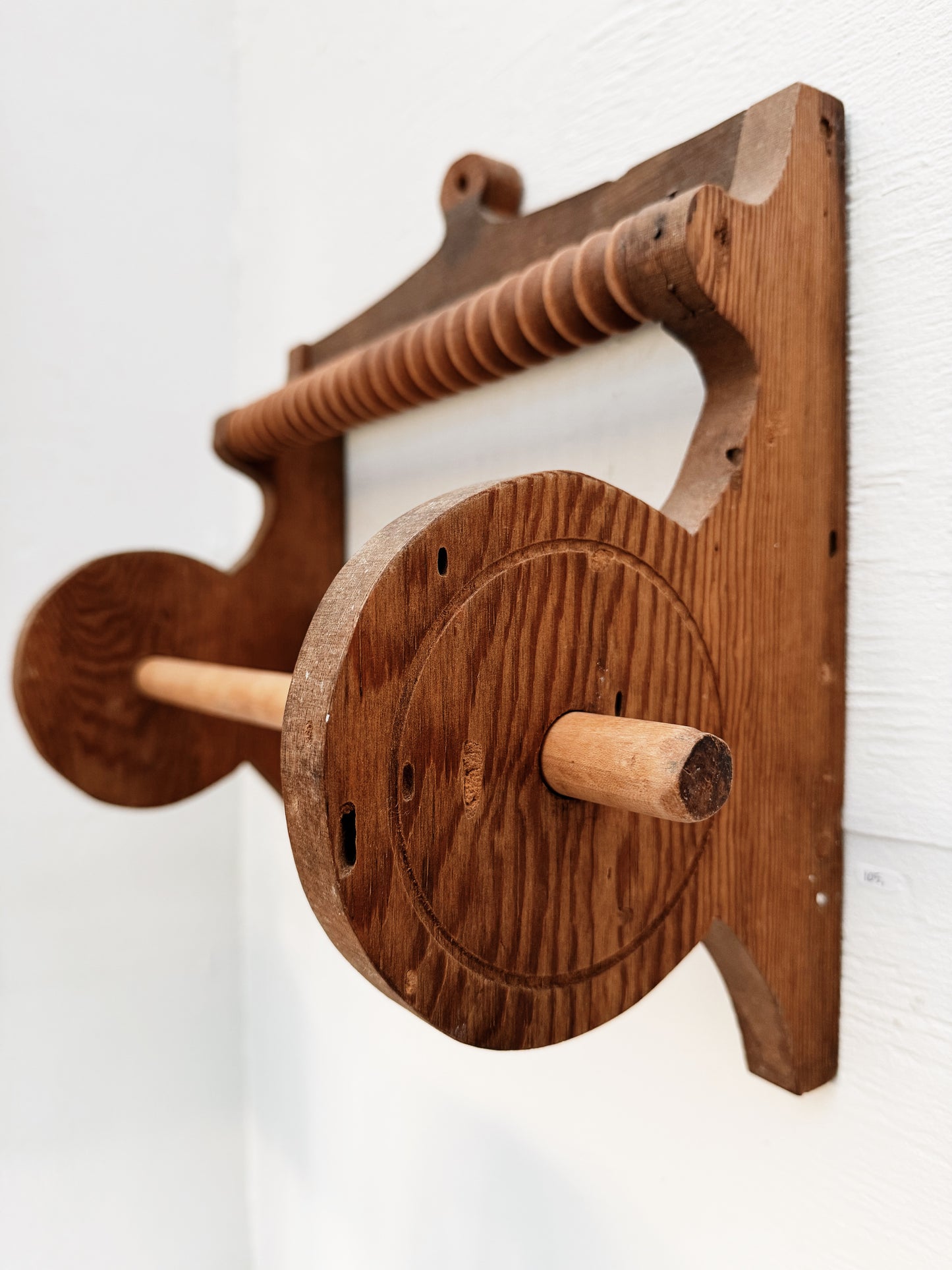 Antique Spool Work Rack